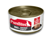 Purebites - Chien 100% Pur Pâté de Poulet - Nourriture Humide Sans Grains pour Chiens