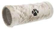 TRIXIE Tunnel Peluche Gris
