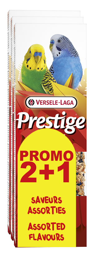 VL PRESTIGE Gâteries Sticks 2+1 Perruches Ass.