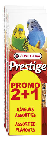 VL PRESTIGE Gâteries Sticks 2+1 Perruches Ass.