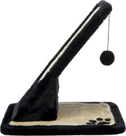 TRIXIE Griffoir Peluche & Sisal Noir & Crème 42 cm