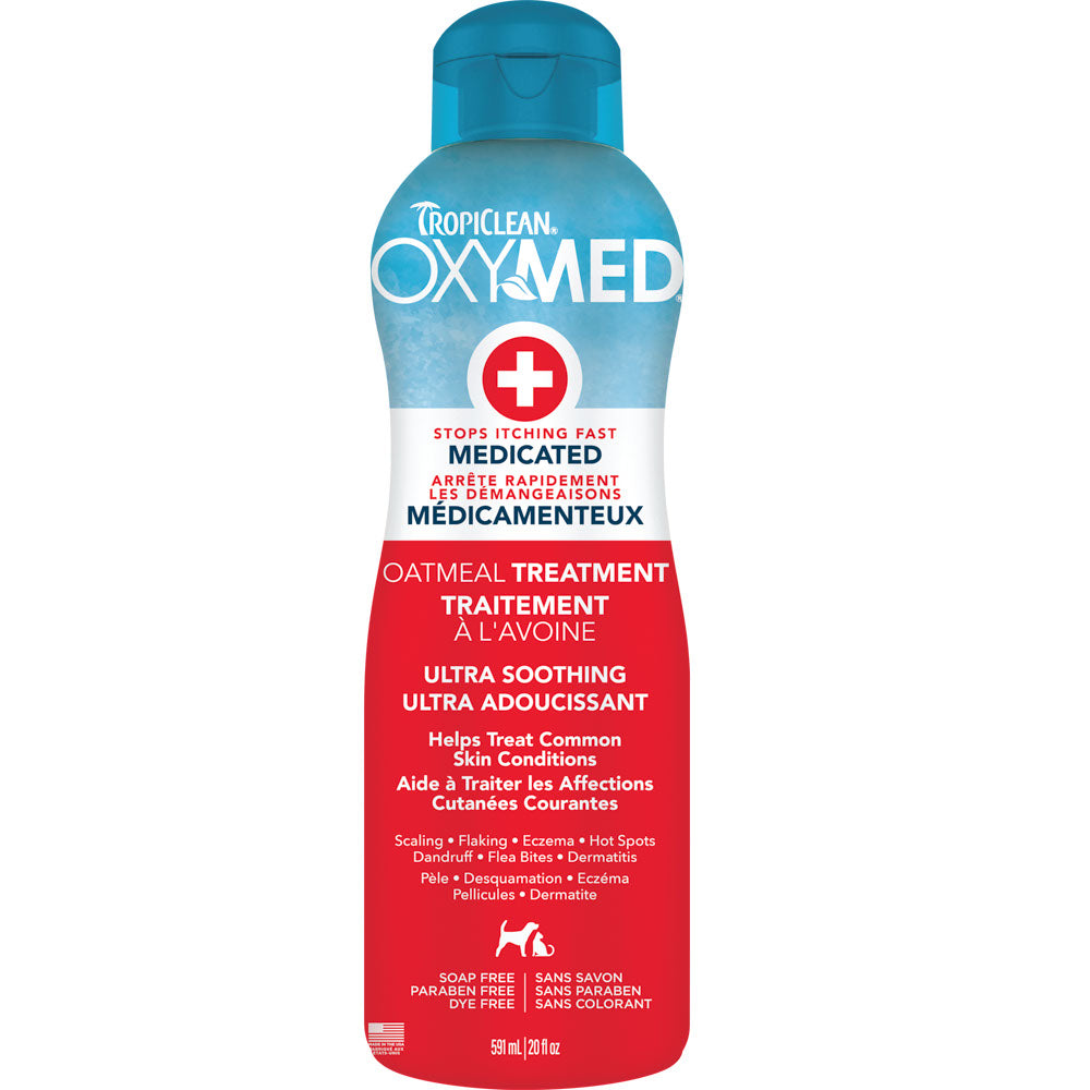 TROPICLEAN Oxymed Traitement Médicamenteux 20oz
