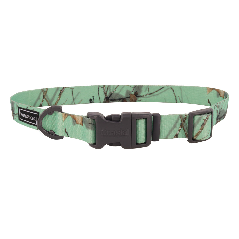 WATER & WOODS Collier Nylon Aj. 1x14-20" WW4