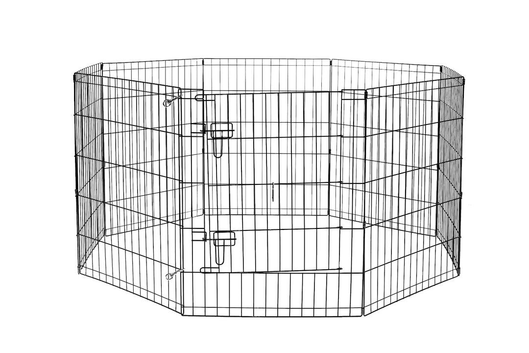 BUD'Z Enclos de 8 Sections/Porte 24x18"
