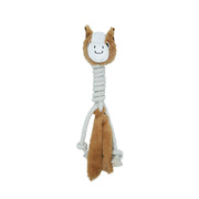 BUD'Z Jouet Chien Cheval à Long Cou en Peluche 42cm