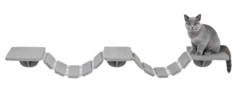 TRIXIE Échelle d’Escalade Murale Taupe