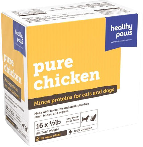 HEALTHY PAWS PURE Chien Poulet & Organes 3.63kg