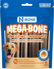 N-BONE Mega-Bone Gâteries Chien Bâtonnets Mac N' Cheese 476g