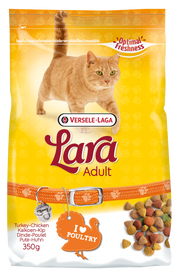 Lara - Chat Adulte Dinde et Poulet - Nourriture Sèche pour Chats