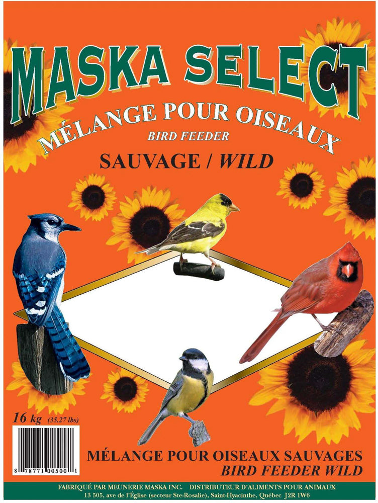 MASKA SELECT Nourriture Oiseaux Sauvages 16kg
