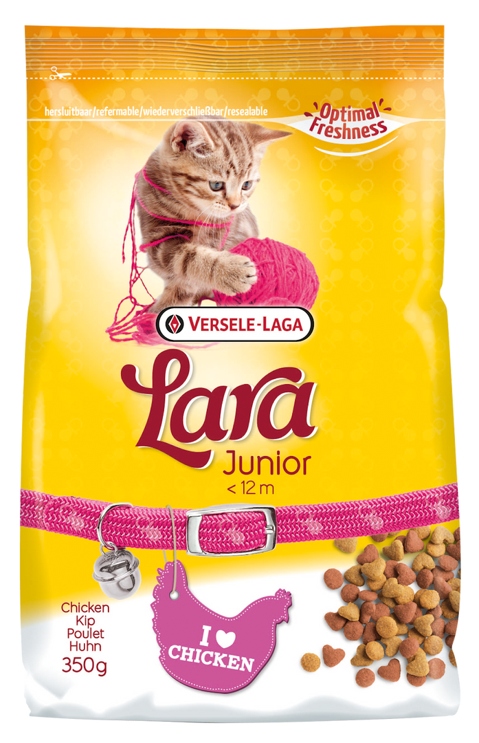Lara - Chat Junior Poulet - Nourriture Sèche pour Chatons