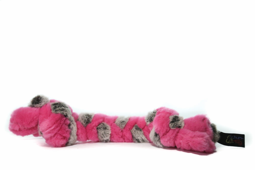 SCHUM-TUG Jouet Chien Petit/Slim Rose & Gris
