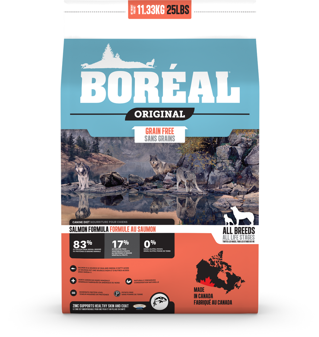 BOREAL ORIGINAL Chien Saumon Sauvage SG 11.36kg