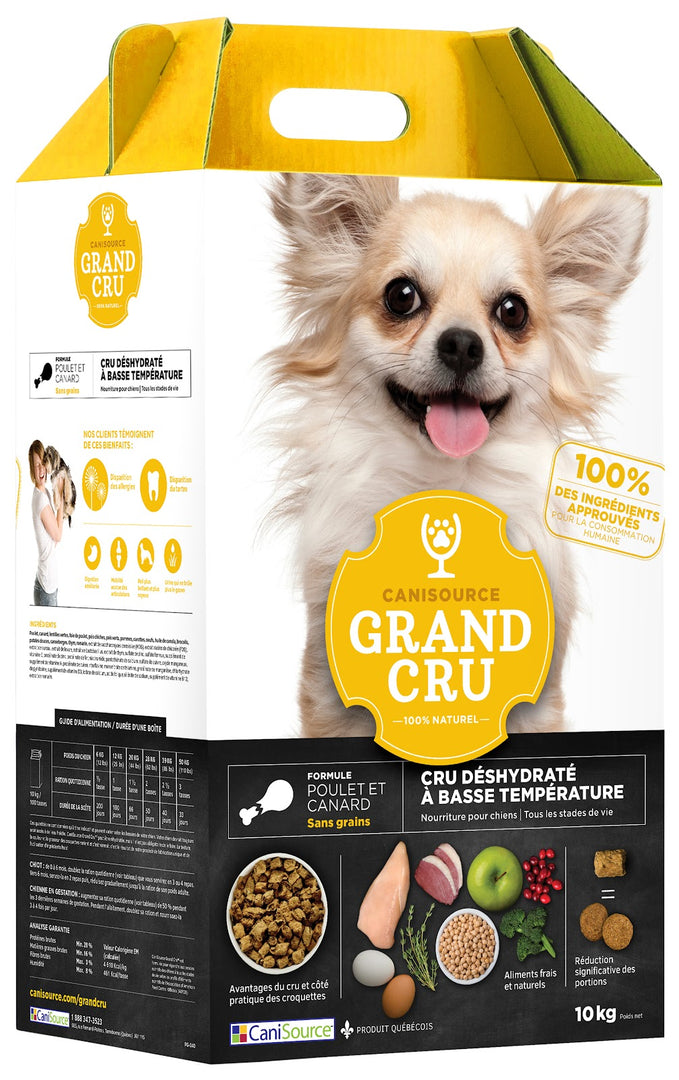 CANISOURCE GRAND CRU Chien Poulet & Canard SG 10kg