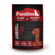 PureBites - Jerky de Poitrine de Poulet - Gâteries Déshydratées pour Chiens