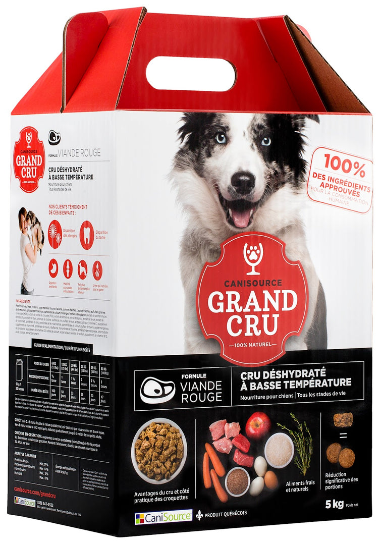 CANISOURCE GRAND CRU Chien Viande Rouge 5kg