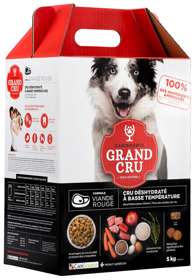 CANISOURCE GRAND CRU Chien Viande Rouge 5kg