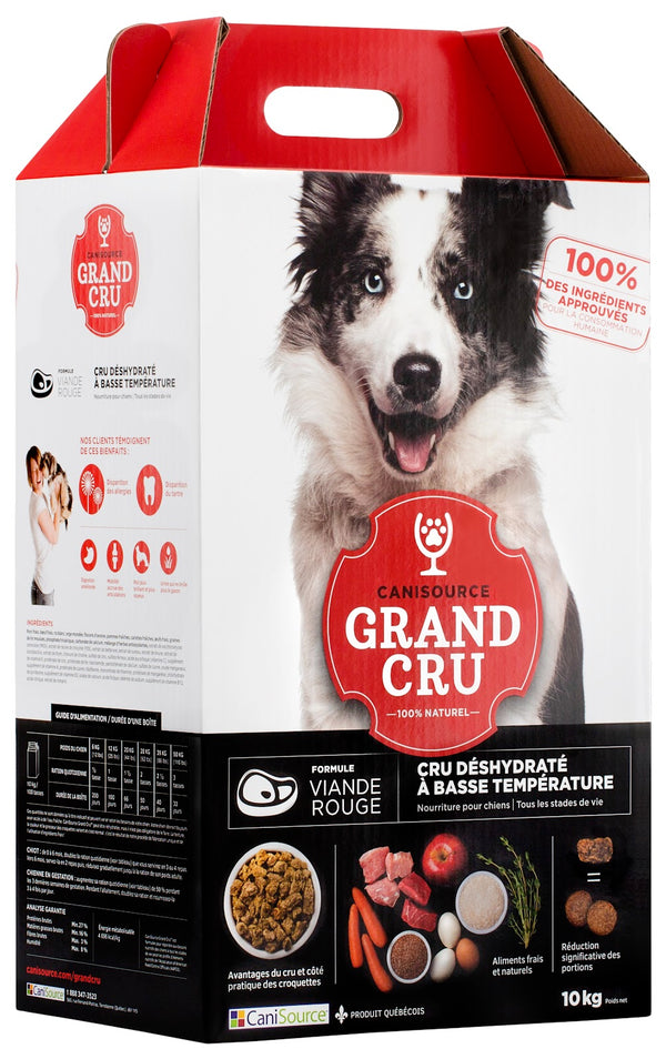 CANISOURCE GRAND CRU Chien Viande Rouge 10kg