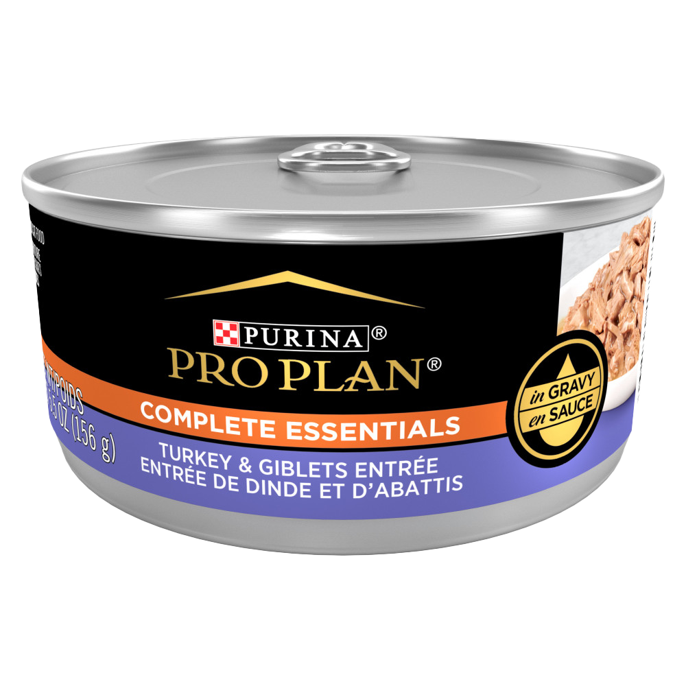 Purina Pro Plan Complete Essentials - Chat Adulte Dinde et Giblets en Sauce - Nourriture Humide pour Chats