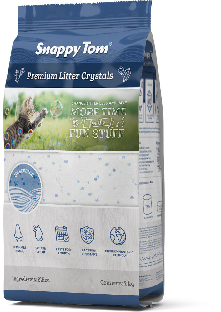 SNAPPY TOM Litière Silice Originale 2kg