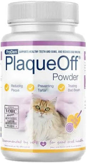 PLAQUEOFF Poudre Contre la Tarte Chats 40g