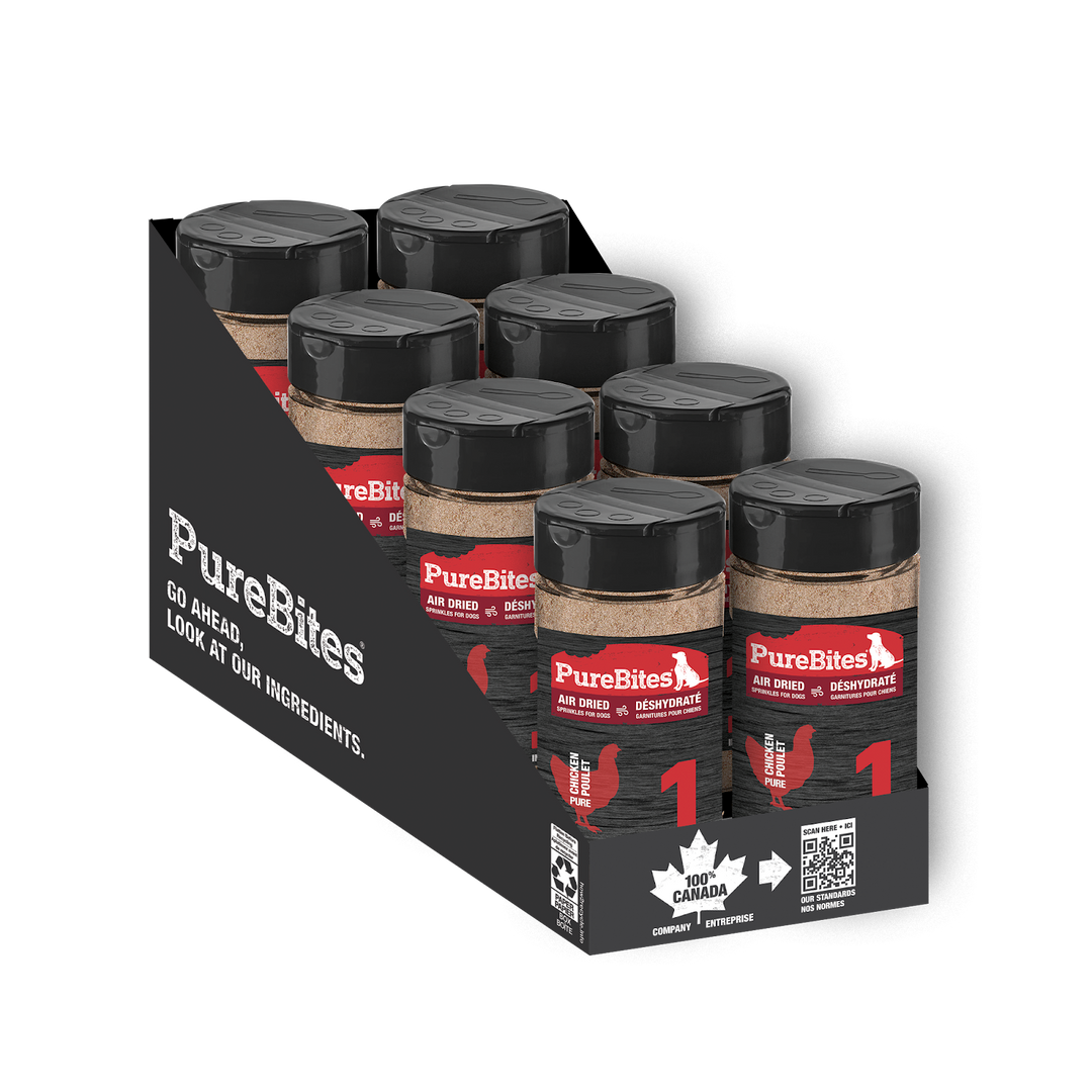 PureBites - Poulet - Garnitures Déshydratées pour Chiens