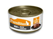 PureBites - Chat 100% Pur Pâté de Canard - Nourriture Humide Sans Grains pour Chats