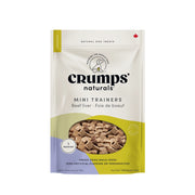 CRUMPS' NATURALS Gâteries Chien Mini Trainers Foie de Boeuf 126g