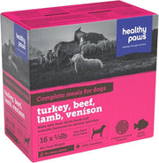 HEALTHY PAWS Chien Dinde, Agneau, Boeuf & Venaison 3.63kg