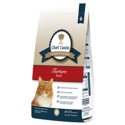 CHEF CANIN Chat Boeuf & Saumon 4.54kg