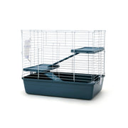 DAYANG Cage Lotus pour Gros Rongeurs 2 Étages Bleu