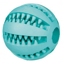 TRIXIE Jouet Chien DentaFun Balle Naturel 7cm