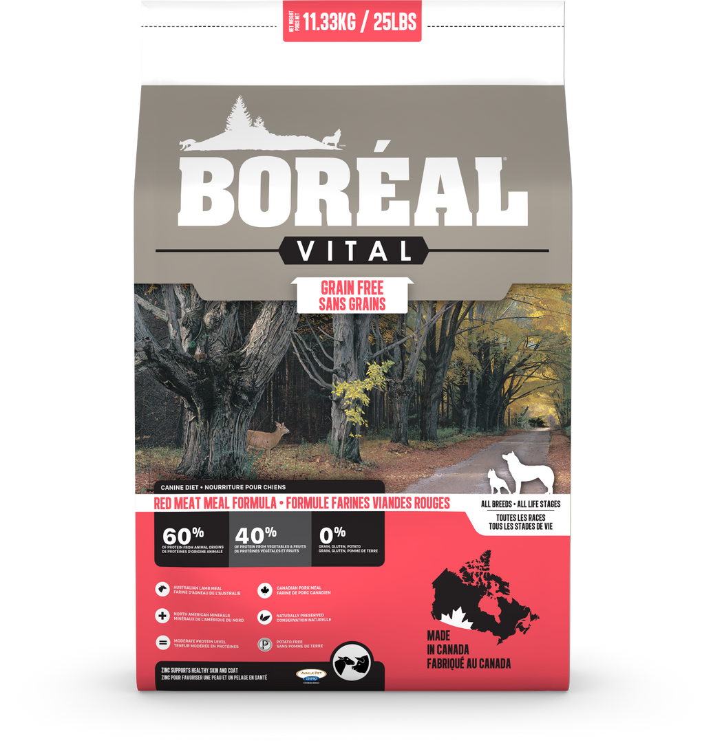 BOREAL VITAL Chien Viandes Rouges SG 11.33kg