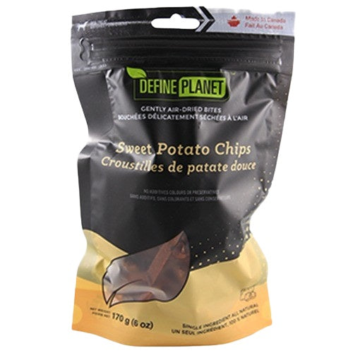 DEFINE PLANET Gâteries Chien Croustilles Patate Douce 170g