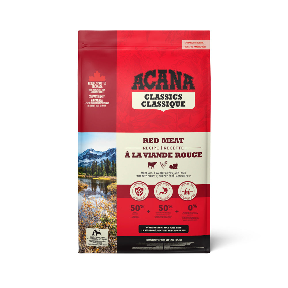 ACANA CLASSIC Chien Viande Rouge 9.7kg