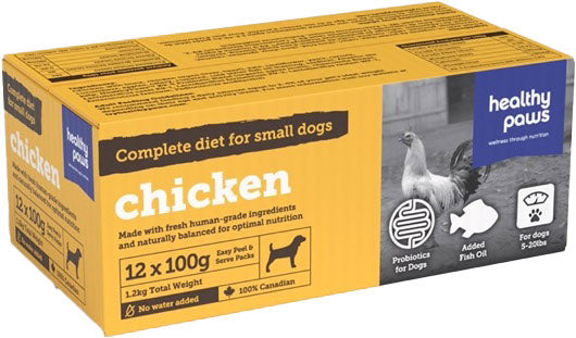 HEALTHY PAWS Chien PR Poulet 1.2kg