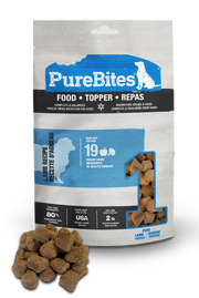 Purebites - Chien Agneau - Nourriture Sèche Lyophilisée pour Chiens