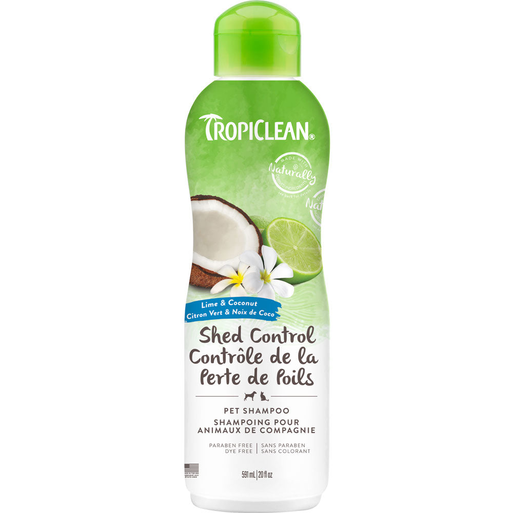TROPICLEAN Shampoing Pour la Mue 20oz