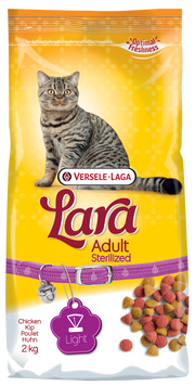 Lara - Chat Adulte Stérilisé Poulet  - Nourriture Sèche pour Chats
