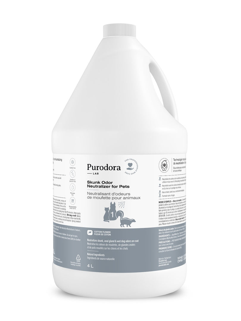 PURODORA Neutralisant Odeurs de Moufette 4L