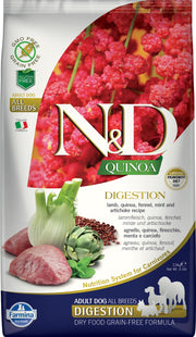 N&D QUINOA Chien Digestion Agneau SG 2.5kg