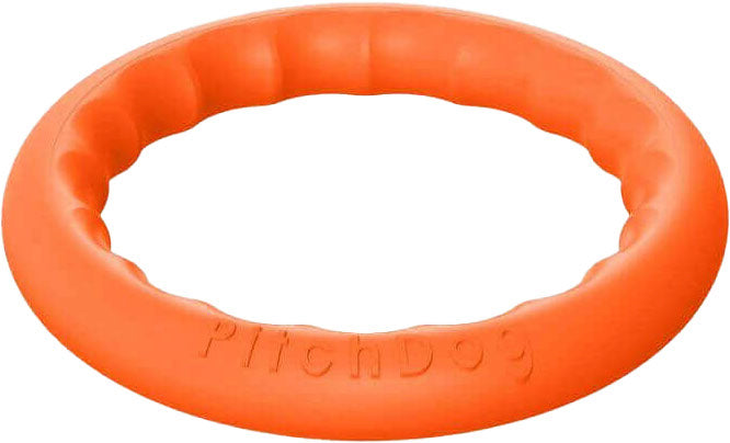 CGC Jouet Chien PitchDog Anneau Orange L