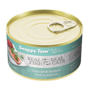 SNAPPY TOM LITES Chat Thon & Saumon 85g
