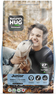 NATURE'S HUG Chiot MR/GR Croissance Junior 9.07kg