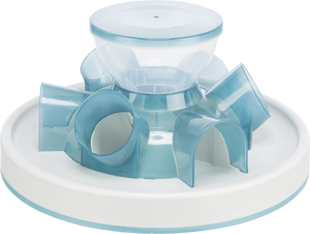 TRIXIE Jouet Chat Jeu Stratégique Tunnel Feeder