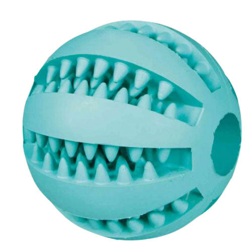 TRIXIE Jouet Chien DentaFun Balle Naturel 6cm
