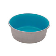 *DOGIT Bol Antidérapant Inox Bleu 12oz S