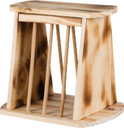 TRIXIE Abri Râtellier à Foin Debout en Bois pour Rongeur