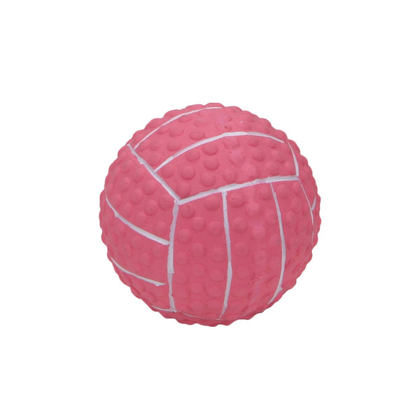 LI'L PALS Jouet Chien Volleyball Latex 2" Rose