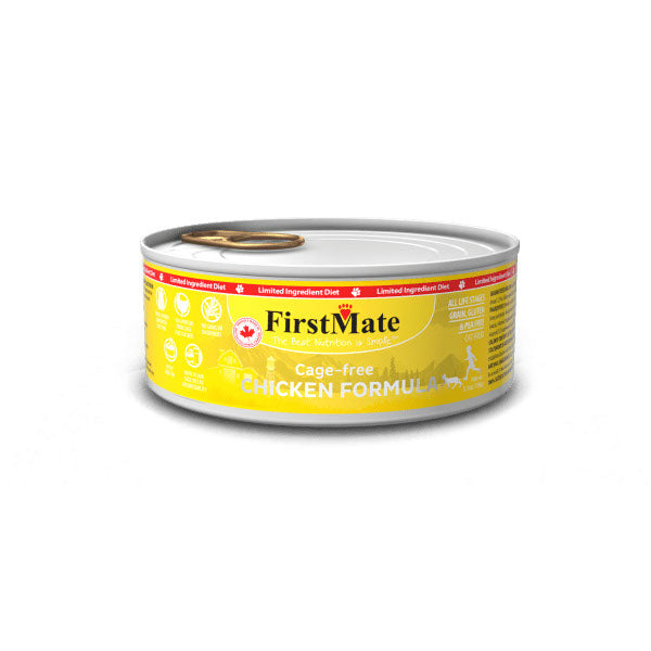 FIRSTMATE LID Chat Pâté Poulet 156g
